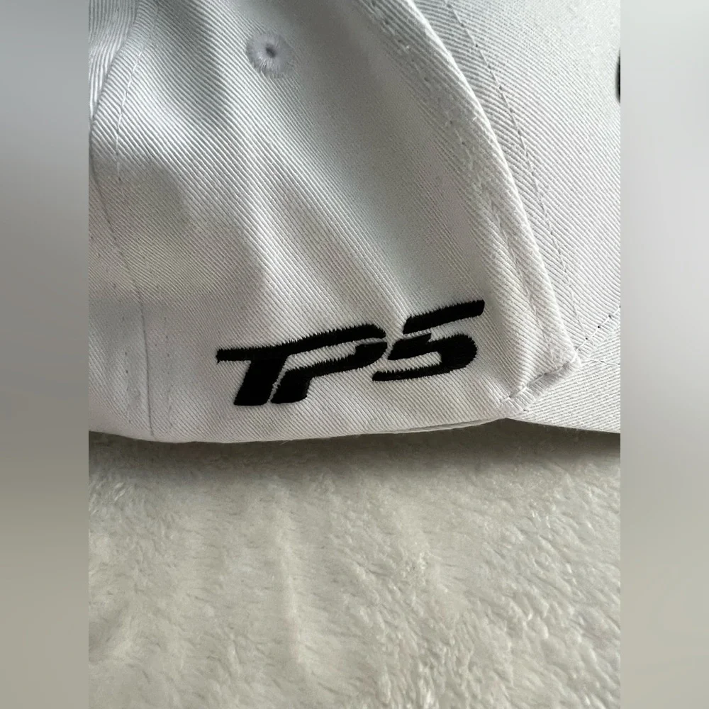 TaylorMade Classic White and Black Golf  Hat Cap